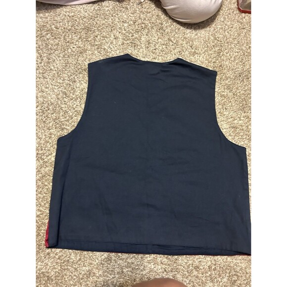 Vintage 80s Tantrums Teacher Themed Vest Patches Backpack Apple Books X Large - Picture 2 of 9